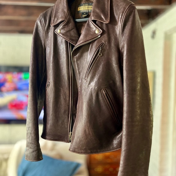 EUC Schott NYC Raven - Lambskin Perfecto® Leather Jacket - Picture 6 of 8